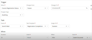 Task Schedule Triggers